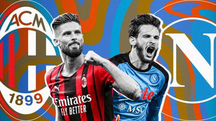 CHUTOGEL - Skor Akhir Milan vs Napoli dari Statistik Pertemuan