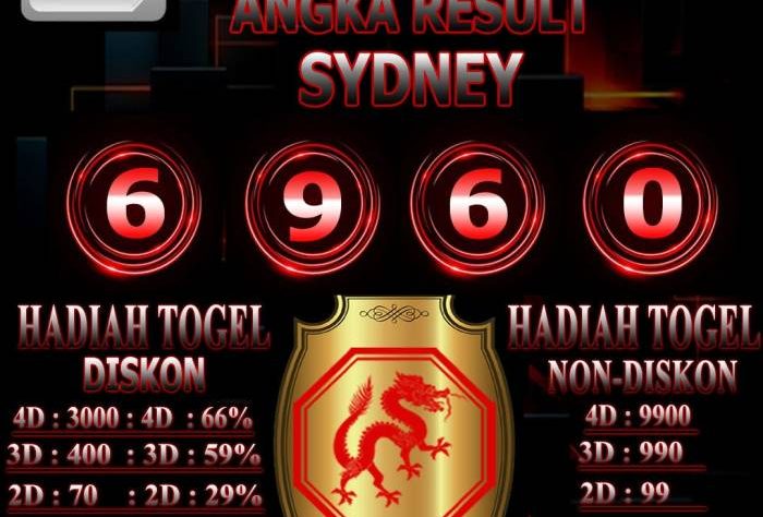 CHUTOGEL - Daftar Lengkap Hasil 4D Sydney Pools Hari Ini